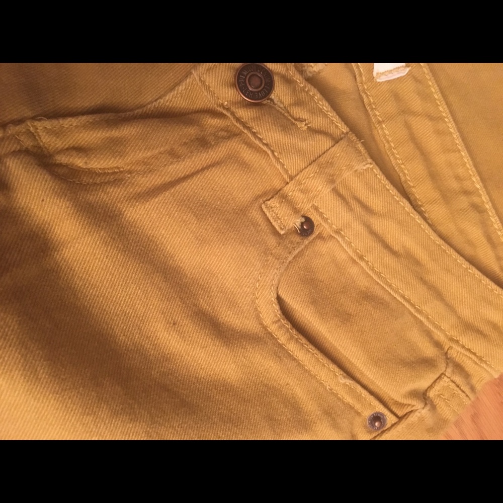 I Love H81 Mustard Yellow Skinny Jeans - Picture 4 of 4